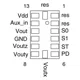 STMicroelectronicsLIS302ALBMotion Sensors - Accelerometers Pin Diagram_2