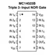 ON SemiconductorMC14023BCPGLogic - Gates and Inverters Pin Diagram_11
