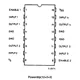 STMicroelectronicsL293DD013TRPMIC - Motor Drivers, Controllers Pin Diagram_1