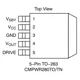 ON SemiconductorCMPWR280TNPMIC - Voltage Regulators - Linear Pin Diagram_1