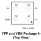 Texas InstrumentsTMP144YFFTTemperature Sensors - Analog and Digital Output Pin Diagram_1