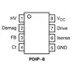 ON SemiconductorNCP1205PGPMIC - AC DC Converters, Offline Switchers Pin Diagram_2