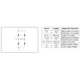 STMicroelectronicsHCF4555BEYLogic - Signal Switches, Multiplexers, Decoders Pin Diagram_1