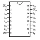 ON Semiconductor74ACT253PCLogic - Signal Switches, Multiplexers, Decoders Pin Diagram_1