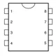 STMicroelectronicsSA555NClock/Timing - Programmable Timers and Oscillators Pin Diagram_1