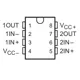 Texas InstrumentsLF353PG4Linear - Amplifiers - Instrumentation, OP Amps, Buffer Amps Pin Diagram_2