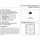 STMicroelectronicsTSM106IDLinear - Amplifiers - Instrumentation, OP Amps, Buffer Amps Pin Diagram_1