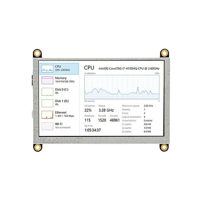 Matrix Orbital-HTT50A-TPN-BLM-B0-H5-CH-V5