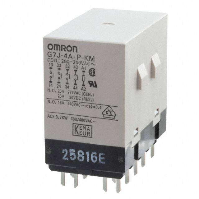 Omron Automation and Safety-G7J-4A-P-KM AC200/240