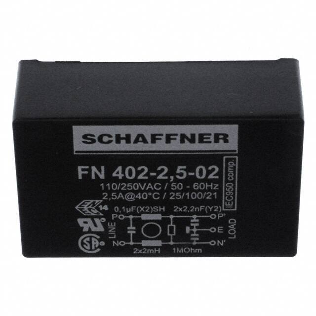 Schaffner EMC Inc.-FN402-2.5-02