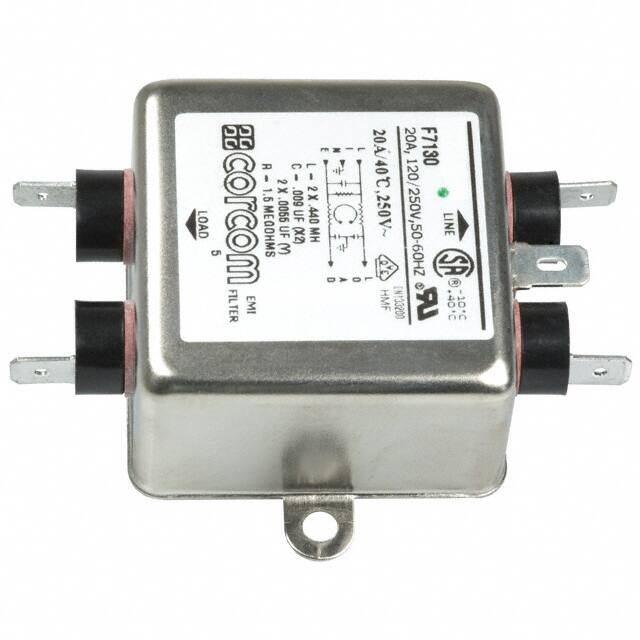TE Connectivity Corcom Filters-20VB1