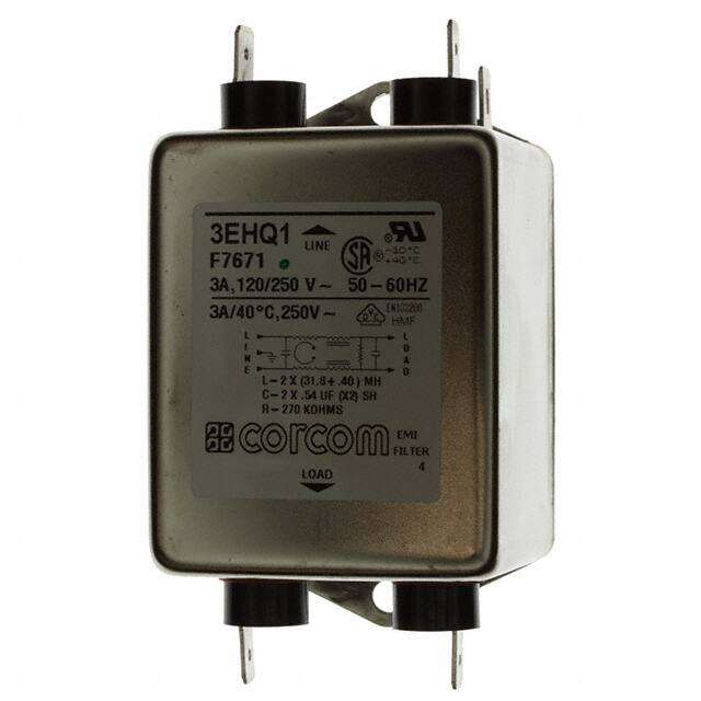 TE Connectivity Corcom Filters-3EHQ1