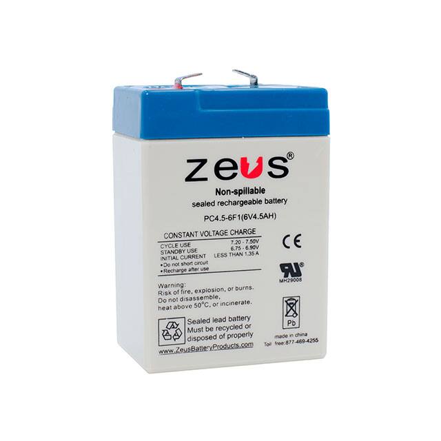 ZEUS Battery Products-PC4.5-6F1