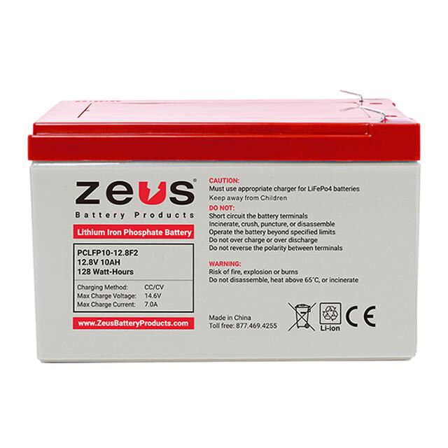 ZEUS Battery Products-PCLFP10-12.8F2