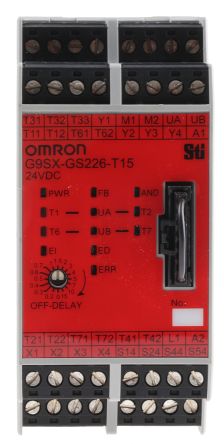 Omron Automation and Safety-G9SX-GS226-T15-RT DC24