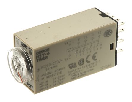 Omron Automation and Safety-H3Y-4 AC200-230 60S