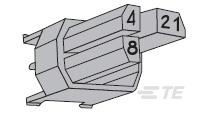 TE Connectivity AMP Connectors-5-100525-9