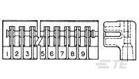 TE Connectivity AMP Connectors-582371-9